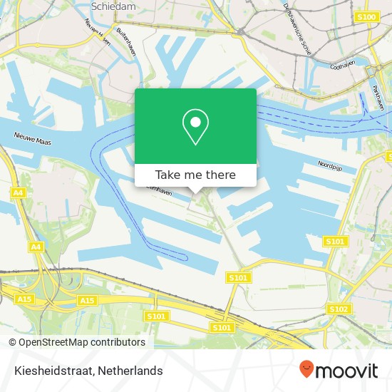 Kiesheidstraat, Kiesheidstraat, 3089 Rotterdam, Nederland kaart