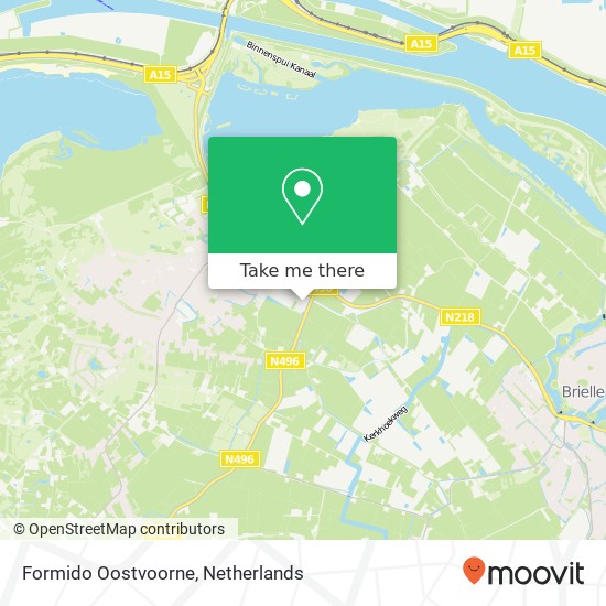 Formido Oostvoorne, Westvoorneweg 20 kaart