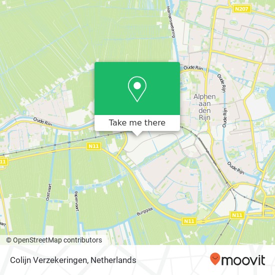 Colijn Verzekeringen, Linnaeusweg 7 kaart