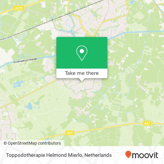 Toppodotherapie Helmond Mierlo, Heer van Scherpenzeelweg 11 kaart