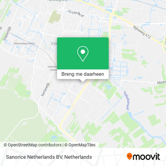 Sanorice Netherlands BV kaart