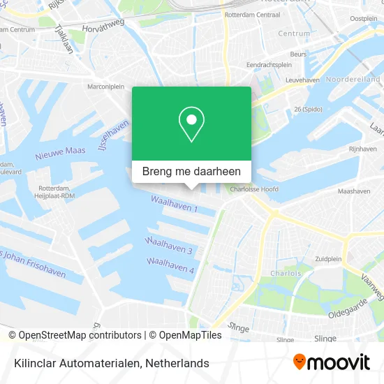 Kilinclar Automaterialen kaart