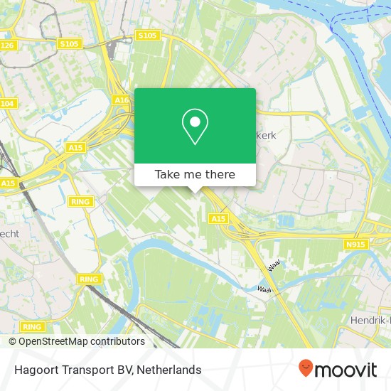 Hagoort Transport BV kaart