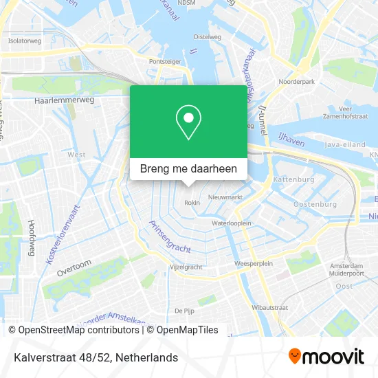 Kalverstraat 48/52 kaart
