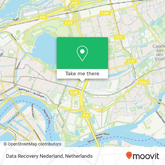 Data Recovery Nederland, Lichtenauerlaan 102 kaart