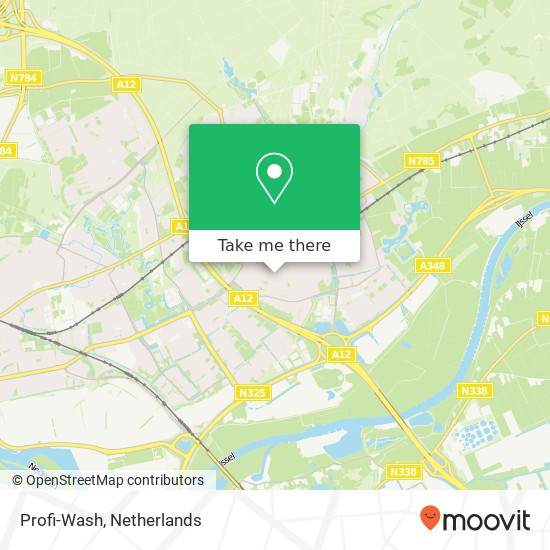 Profi-Wash, Colijnstraat 21 kaart