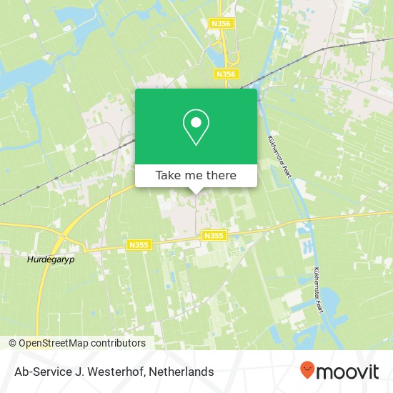 Ab-Service J. Westerhof, Zevenhuisterweg 78 kaart