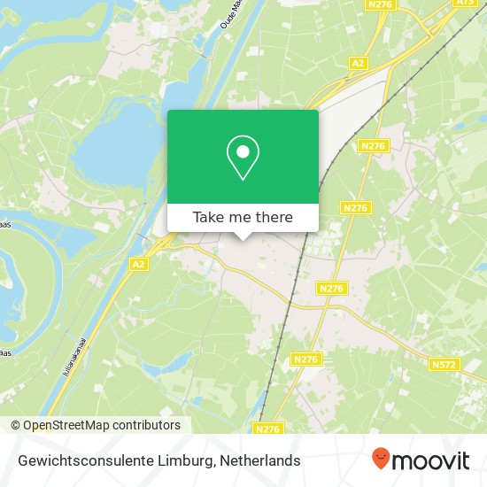 Gewichtsconsulente Limburg, Graaf 23 kaart