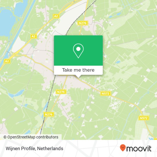 Wijnen Profile, Houtstraat 79A kaart