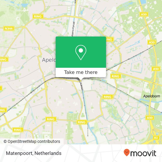 Matenpoort, 7328 Apeldoorn kaart