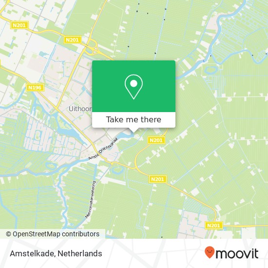 Amstelkade, Amstelkade, 1427 Amstelhoek, Nederland kaart