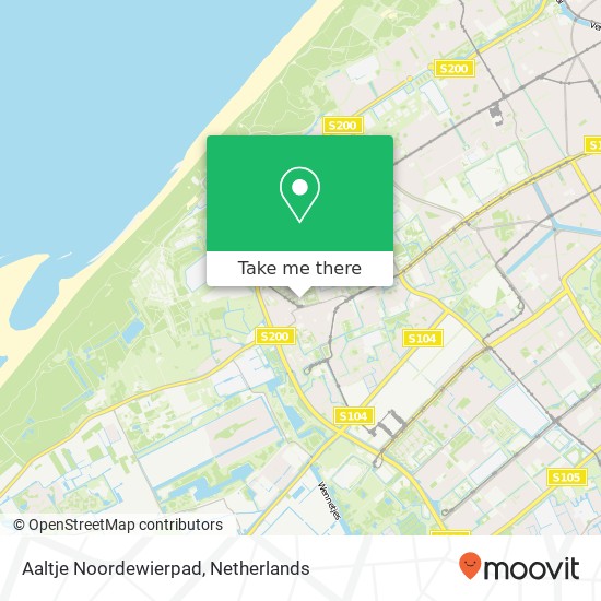 Aaltje Noordewierpad, Aaltje Noordewierpad, 2551 Den Haag, Nederland kaart