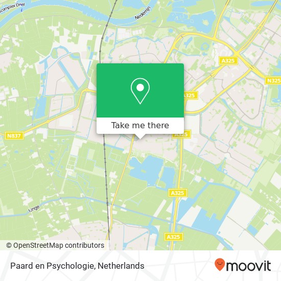 Paard en Psychologie, Limburgsingel 12A kaart