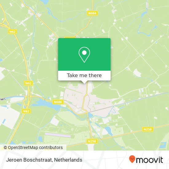 Jeroen Boschstraat, Jeroen Boschstraat, 4571 LZ Axel, Nederland kaart