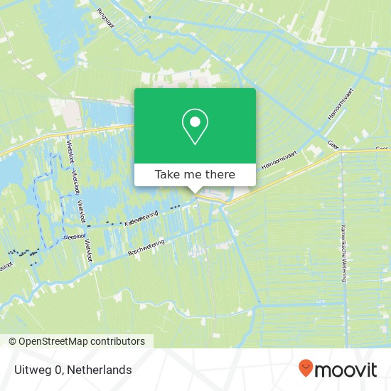 Uitweg 0 kaart