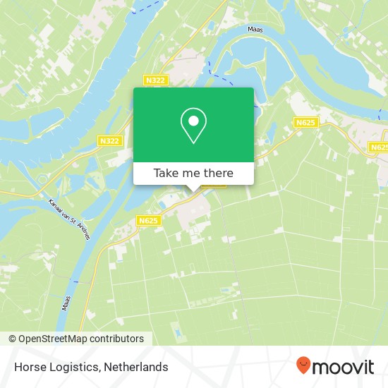 Horse Logistics, Provincialeweg 9 kaart