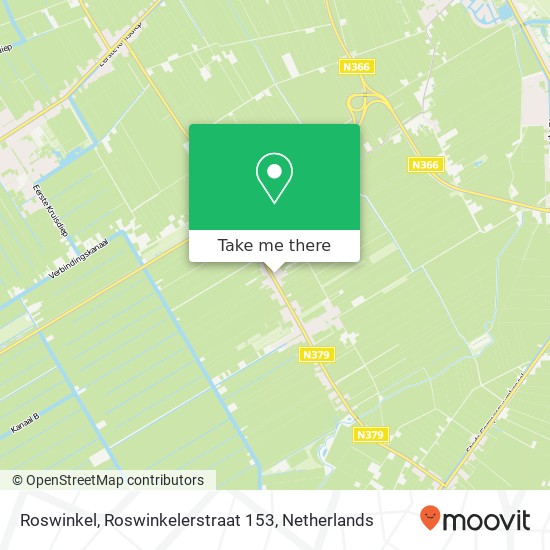 Roswinkel, Roswinkelerstraat 153 kaart