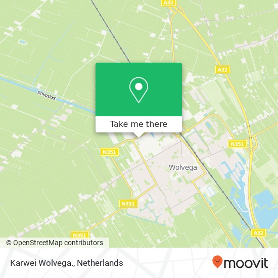 Karwei Wolvega., Jachtwerfstraat 3 kaart