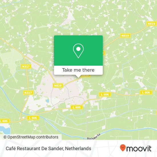 Café Restaurant De Sander, Aaltenseweg 73 kaart