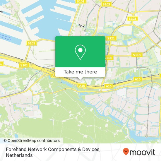 Forehand Network Components & Devices, Driemanssteeweg 174 kaart