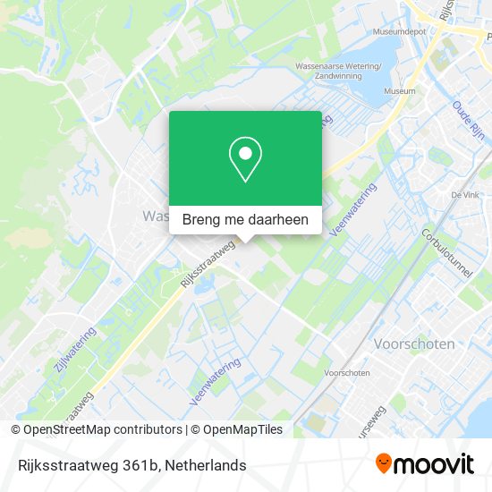 Rijksstraatweg 361b kaart