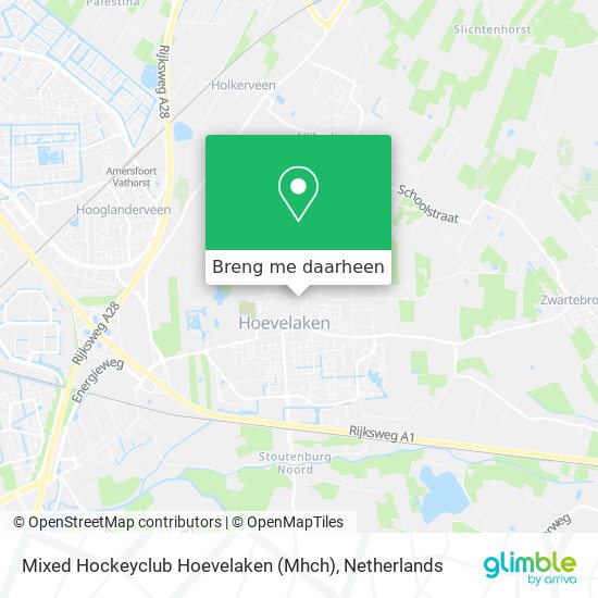 Mixed Hockeyclub Hoevelaken (Mhch) kaart