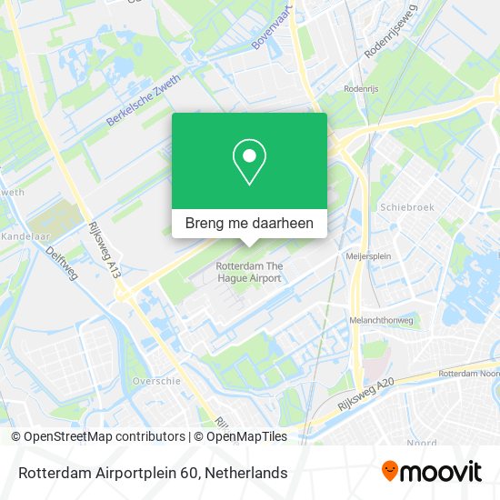 Rotterdam Airportplein 60 kaart