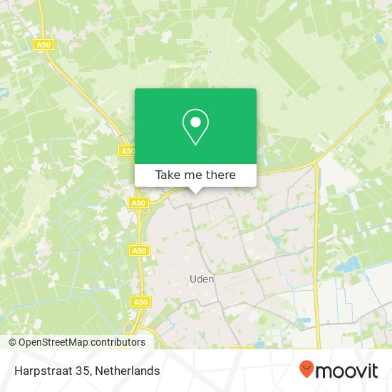 Harpstraat 35, 5402 DD Uden kaart