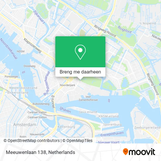 Meeuwenlaan 138 kaart