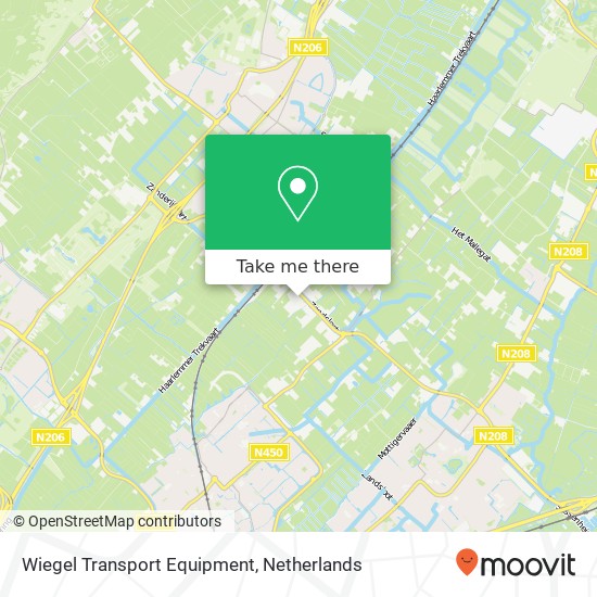 Wiegel Transport Equipment, 's-Gravendamseweg 53 kaart