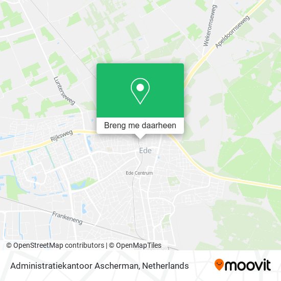 Administratiekantoor Ascherman kaart