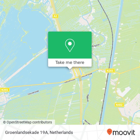 Groenlandsekade 19A, Groenlandsekade 19A, 3645 BA Vinkeveen, Nederland kaart