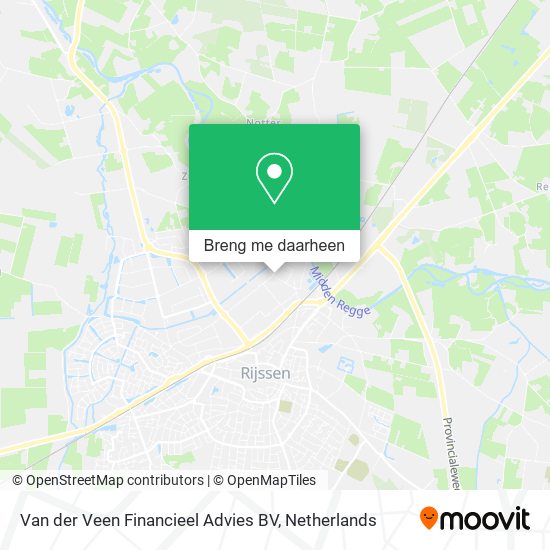 Van der Veen Financieel Advies BV kaart