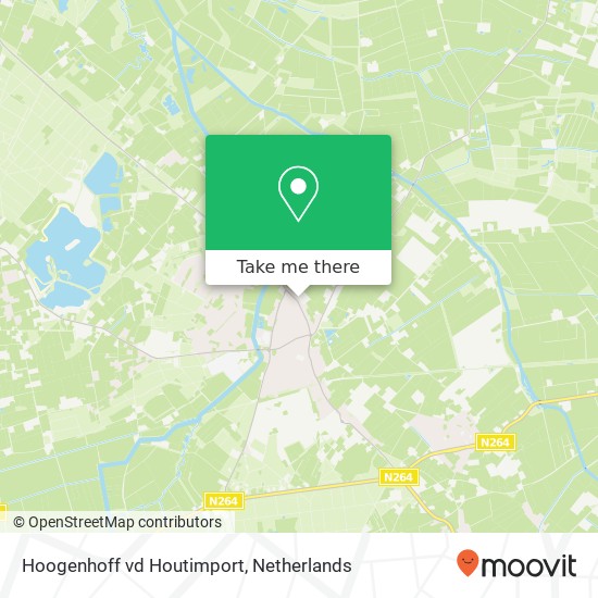 Hoogenhoff vd Houtimport kaart