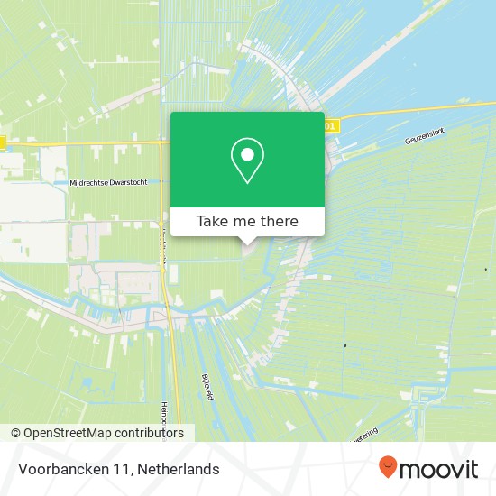 Voorbancken 11, Voorbancken 11, 3645 GV Vinkeveen, Nederland kaart