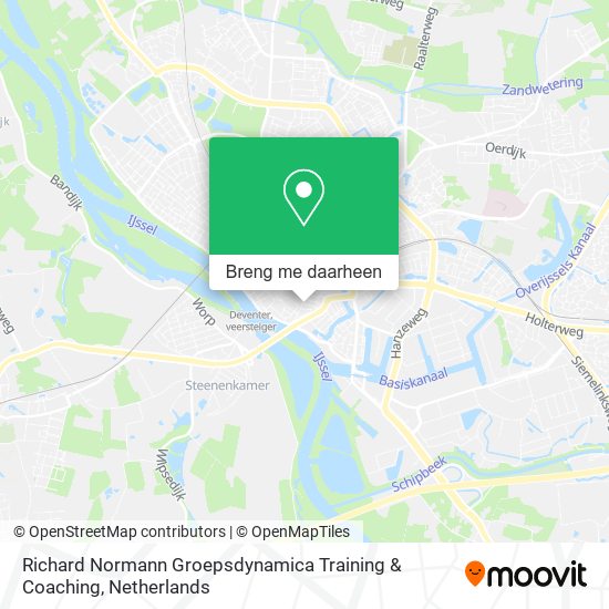 Richard Normann Groepsdynamica Training & Coaching kaart