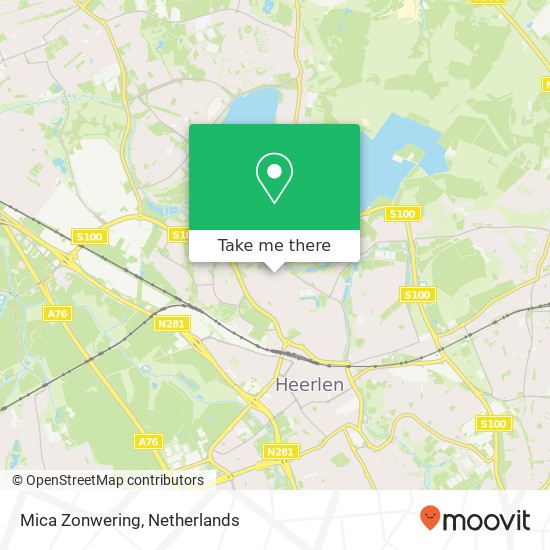 Mica Zonwering, Sittarderweg 116 kaart