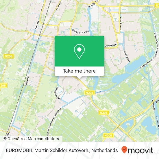 EUROMOBIL Martin Schilder Autoverh., Cruquiusweg 37 kaart