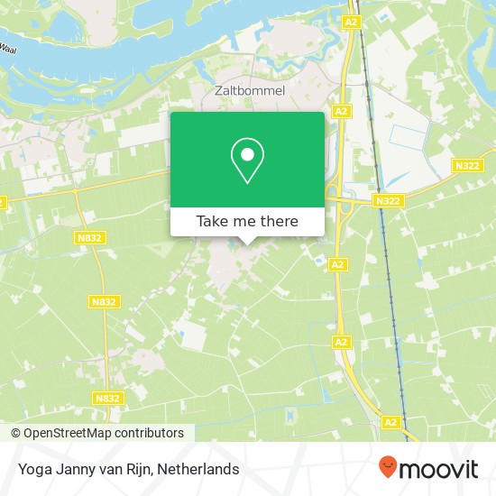 Yoga Janny van Rijn, Groenestraat 4 kaart