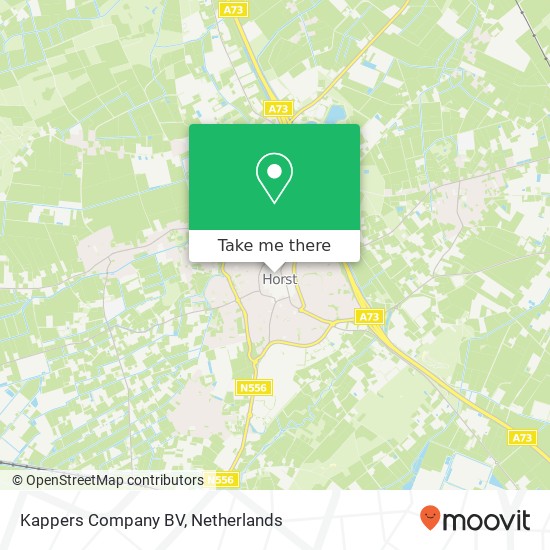 Kappers Company BV, Steenstraat 12 kaart