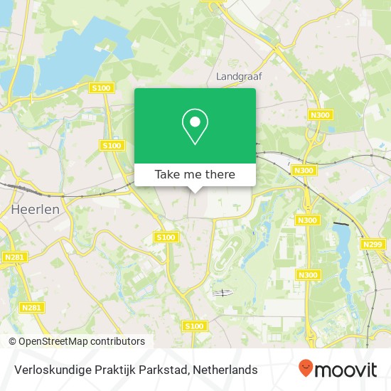 Verloskundige Praktijk Parkstad, Beneluxstraat 13 kaart