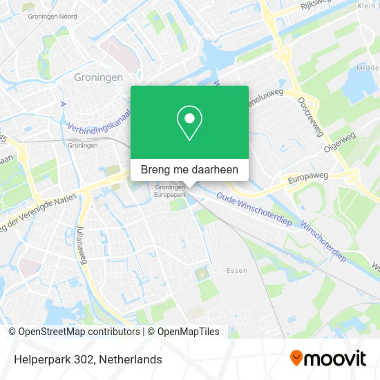 Helperpark 302 kaart
