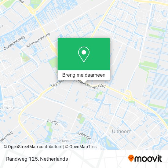 Randweg 125 kaart