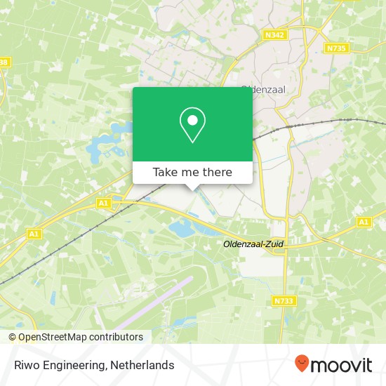 Riwo Engineering, Deventerstraat 1 kaart