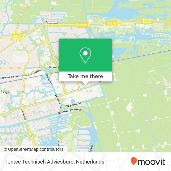 IJntec Technisch Adviesburo, Apolloweg 1M kaart