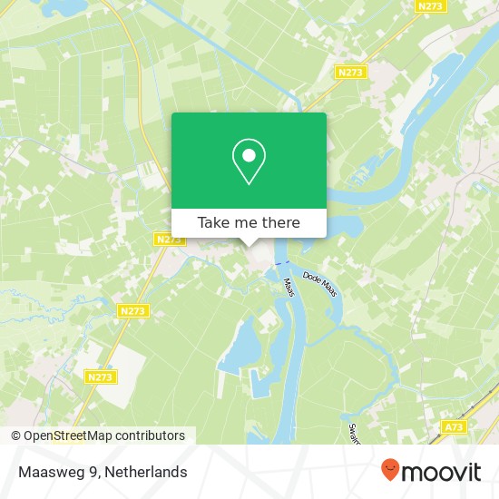 Maasweg 9, Maasweg 9, 6086 CA Neer, Nederland kaart