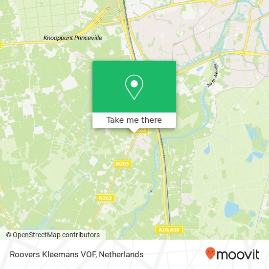 Roovers Kleemans VOF kaart