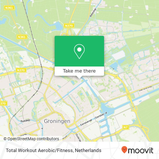 Total Workout Aerobic / Fitness, Antillenstraat 9 kaart