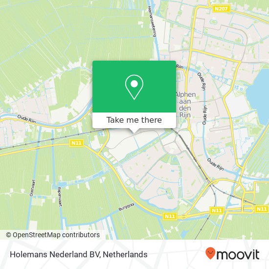 Holemans Nederland BV, A. van Leeuwenhoekweg 38 kaart