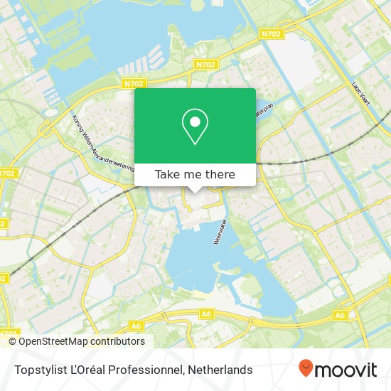 Topstylist L'Oréal Professionnel, Stadhuisstraat kaart